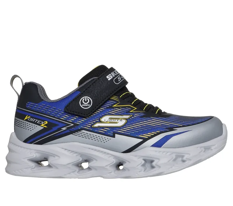 Skechers S Lights Vortex 2.0 Veltrox Silver