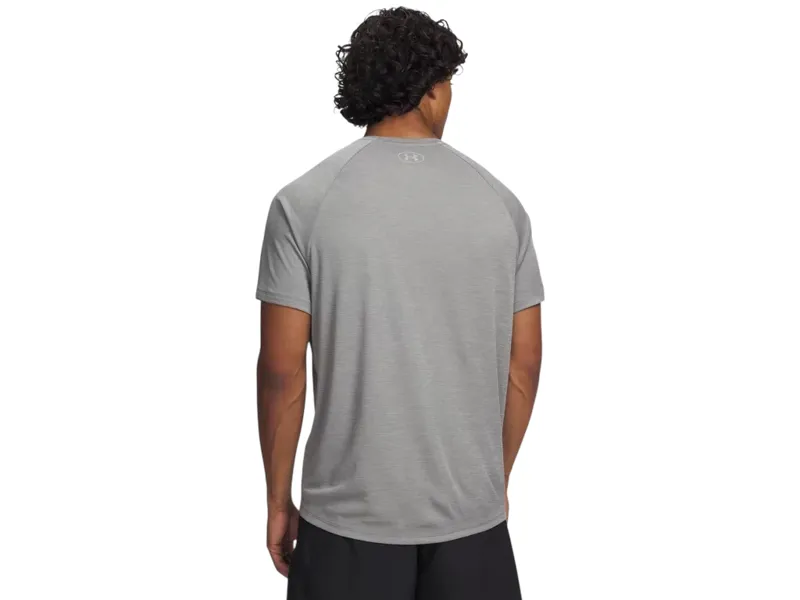 UA Tech Textured T- Shirt Clay Green/ Titanium -1