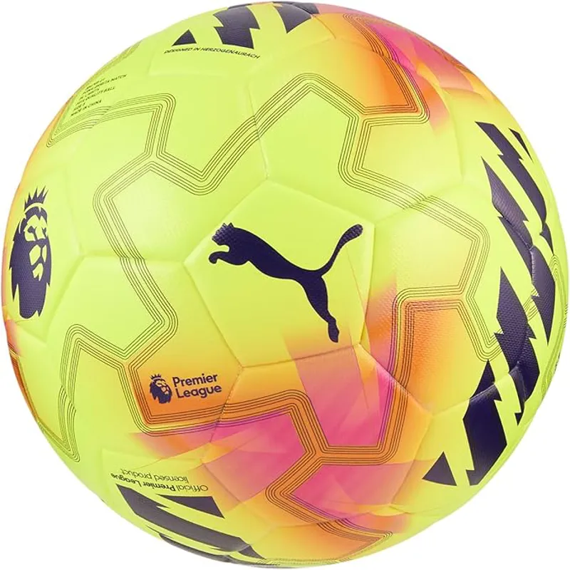 Puma Orbita Match Premier League Ball Hi Viz Size 5