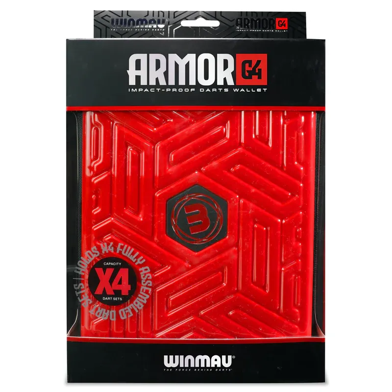 Winmau G4 Darts Case Red-2