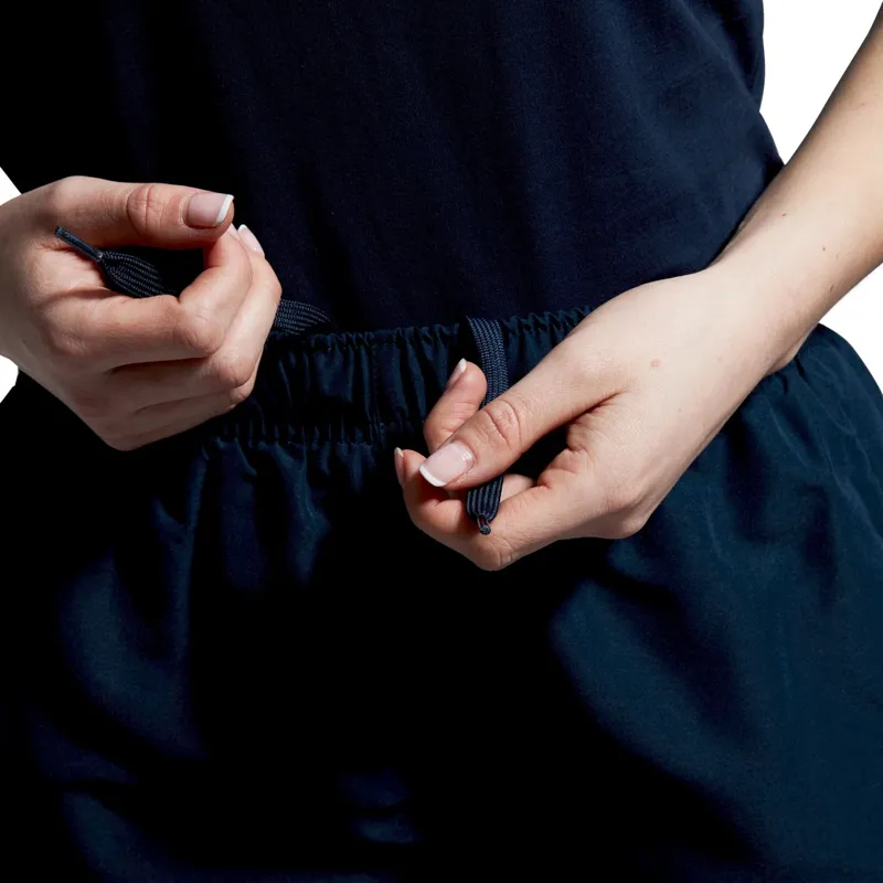 Stadium Pants Open Hem Navy-2