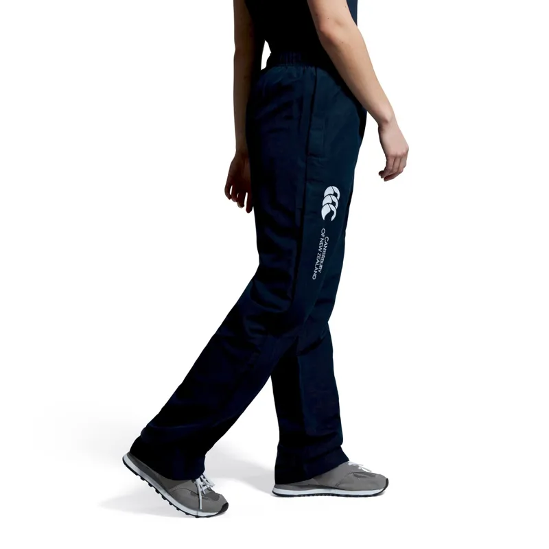 Stadium Pants Open Hem Navy-4
