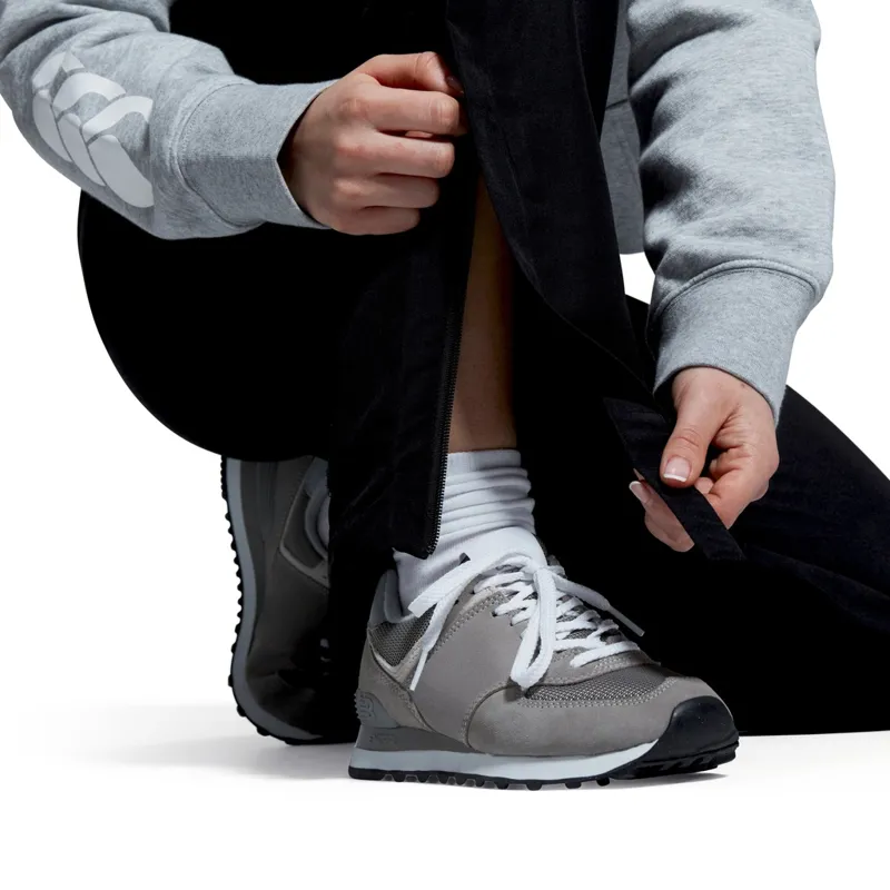 Stadium Pant Ladies Open Hem Pant Black-2