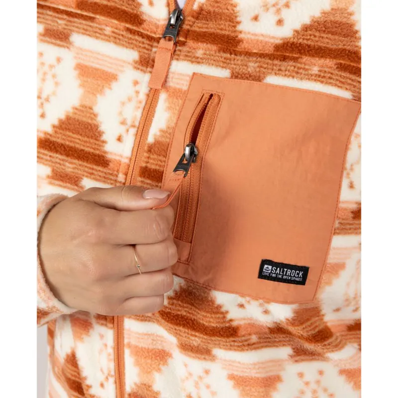 Saltrock Portis Fleece Orange-5