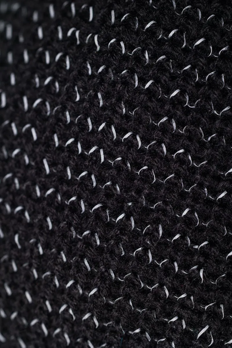 Runr Midnight Black Reflective Bobble-1