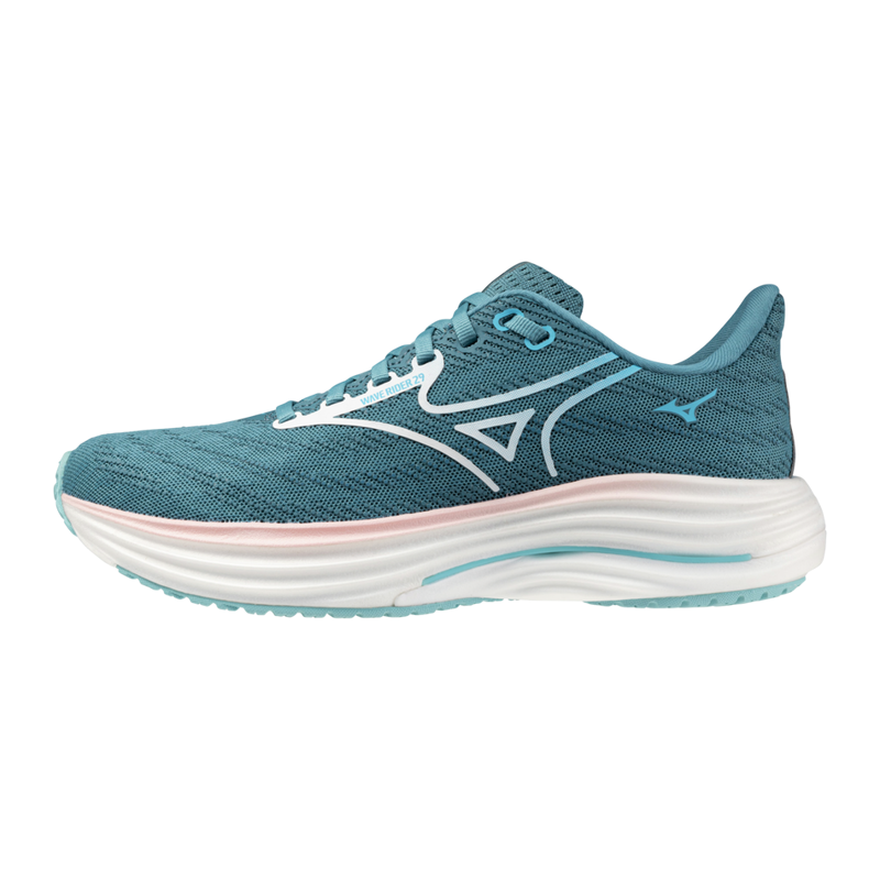 Mizuno Wave Rider 29 Larkspur/White/Pinkesque-1