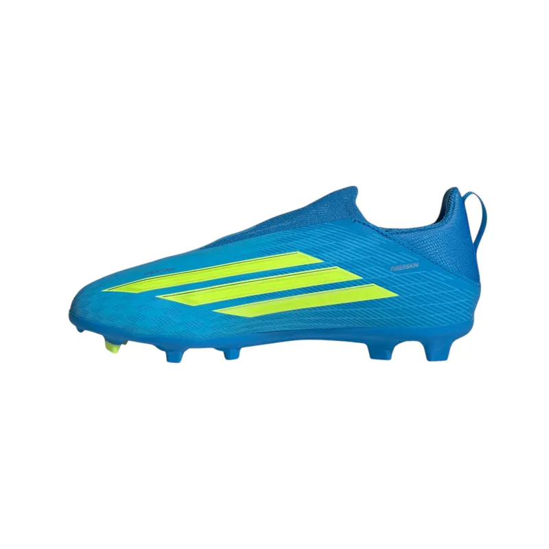 Adidas F50 Laceless League FG/MG Blue-7