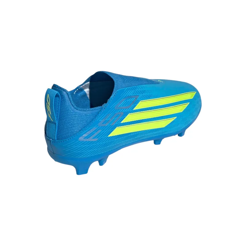 Adidas F50 Laceless League FG/MG Blue-5