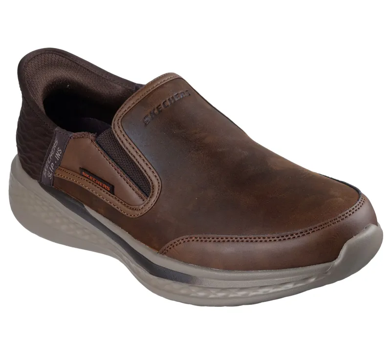 Skechers Slade Slip ins Brown-3