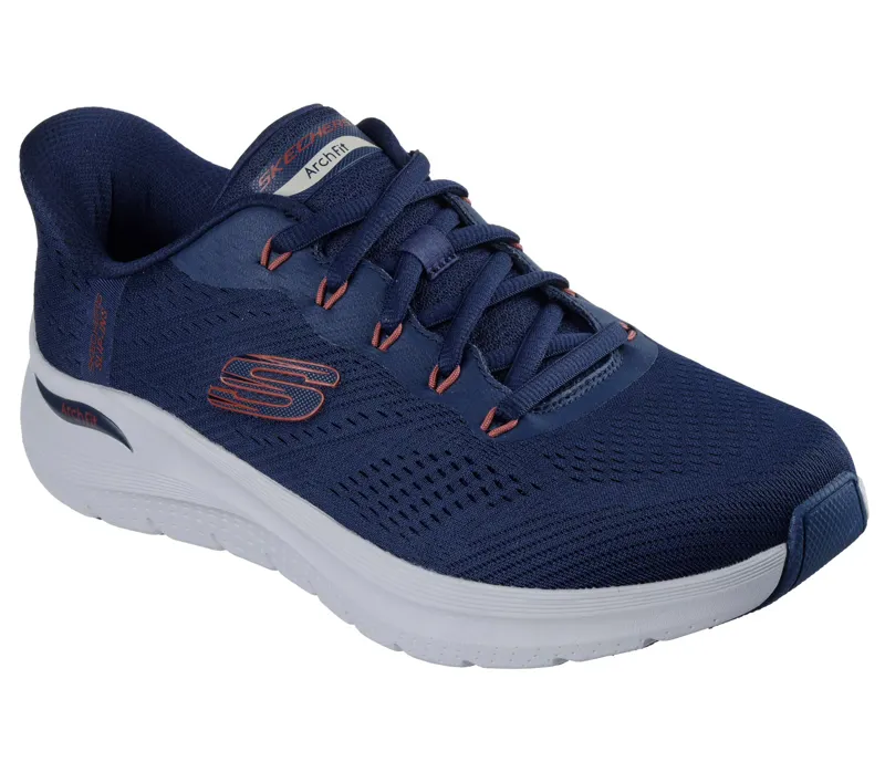Skechers Arch Fit Slip ins 2.0 Navy-3