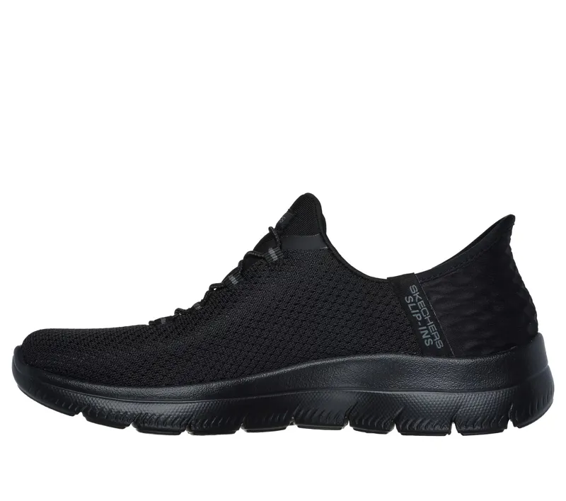 Skechers Summits Diamond Dream Slip ins Black-4