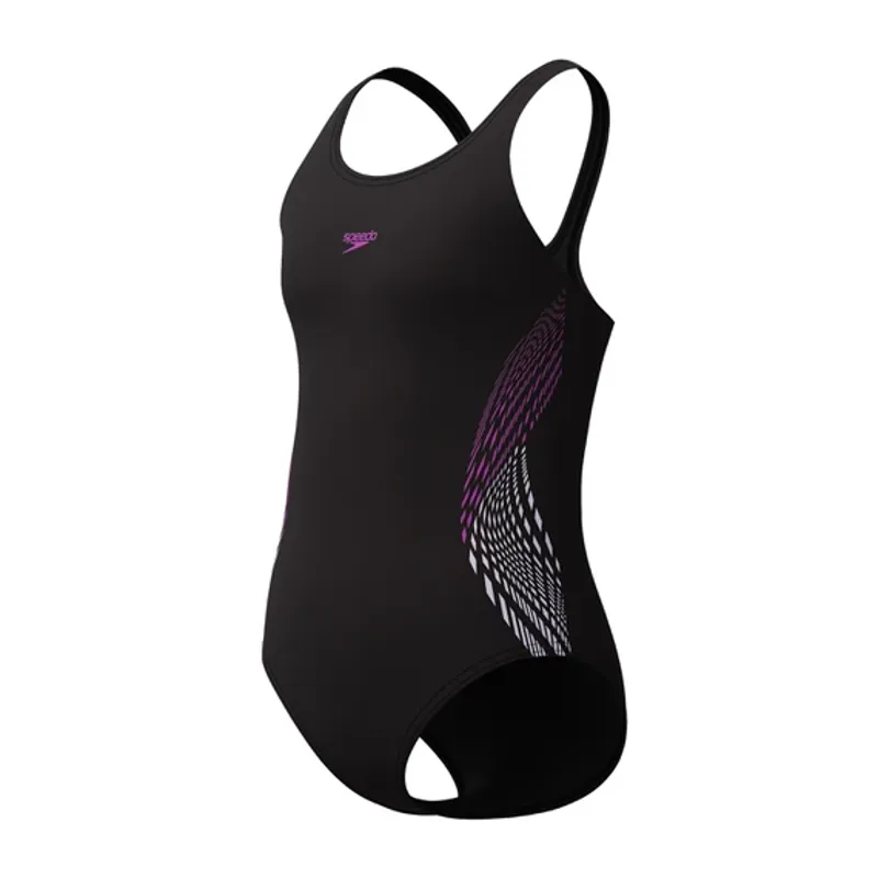 Speedo PLMT Swimsuit Purple-1