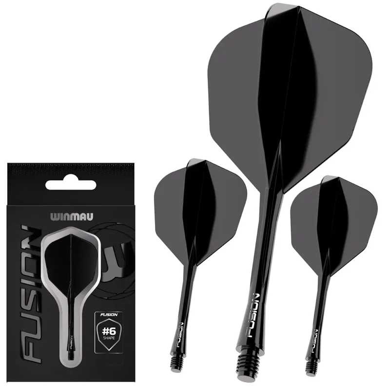 Winmau Fusion Shape 6 Black