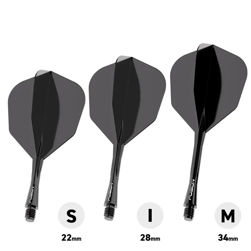 Winmau Fusion Shape 6 Black-3