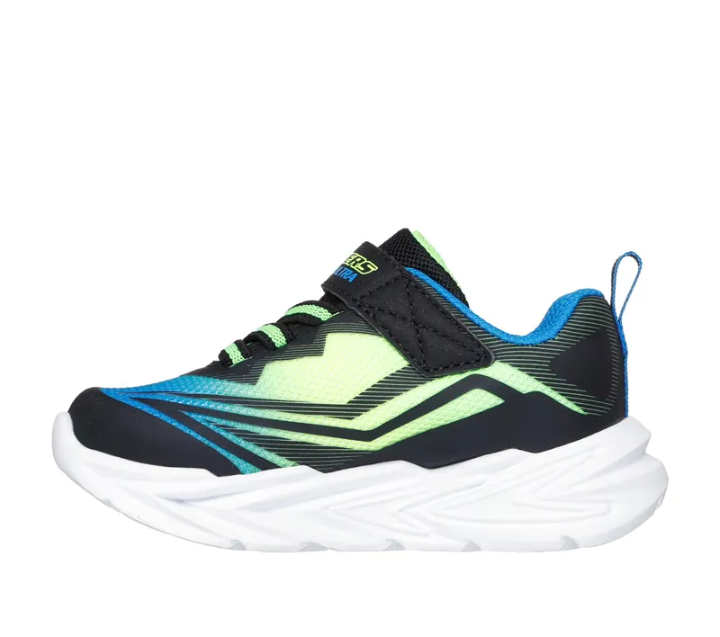 Skechers Glow Infant Ultra Black/Lime-4