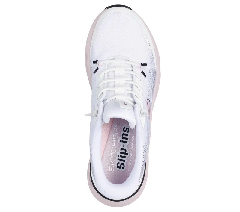 Skechers Slip ins Fast Lane White-1