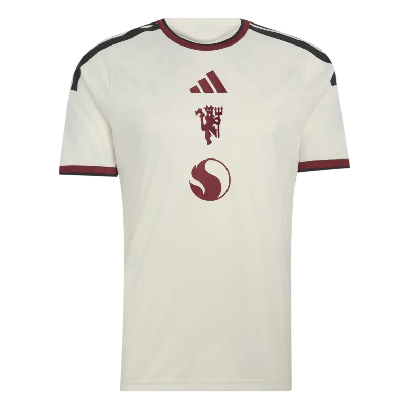 Adidas Man United 3rd Shirt 26/27 Ivory