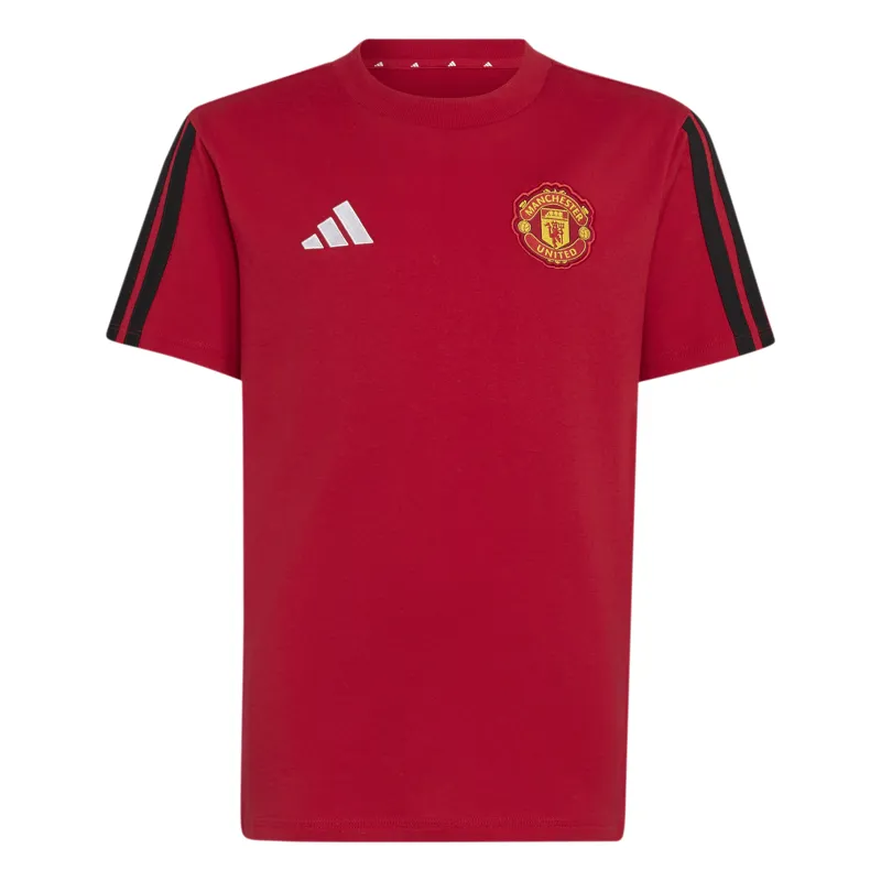 Adidas MUFC Kids Tee Red-1