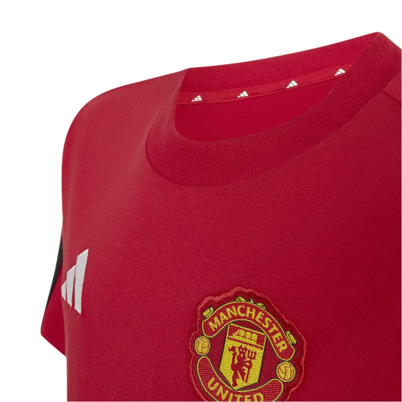 Adidas MUFC Kids Tee Red-4