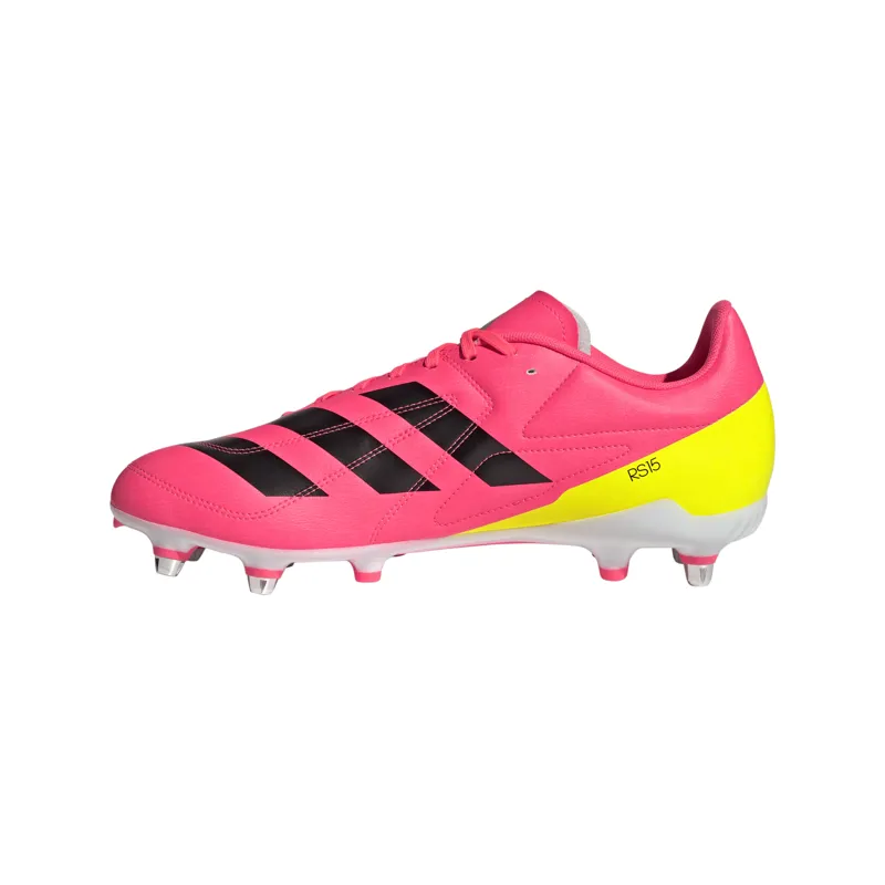 Adidas RS15 SG Rugby Boots Red-3