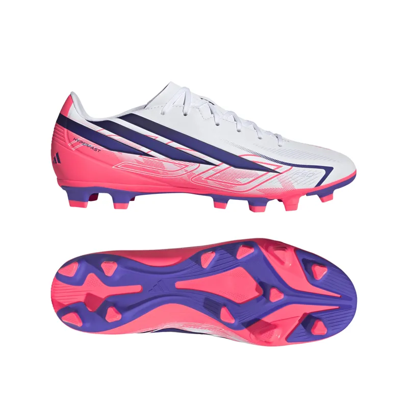 Adidas Hyperfast Club FG/MG White-10