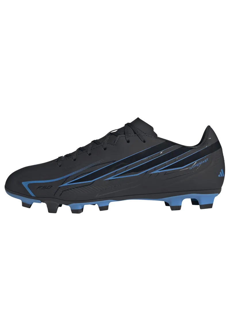 Adidas Hyperfast Club FG Boots Black/Blue-11