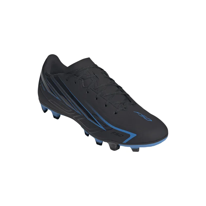 Adidas Hyperfast Club FG Boots Black/Blue-4