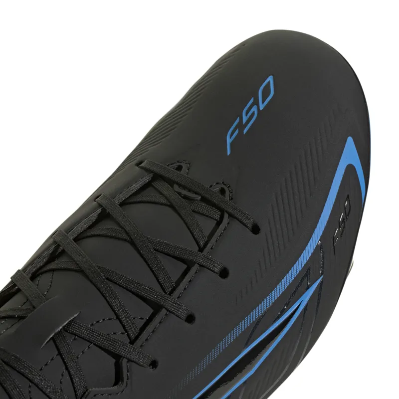 Adidas Hyperfast Club FG Boots Black/Blue-6