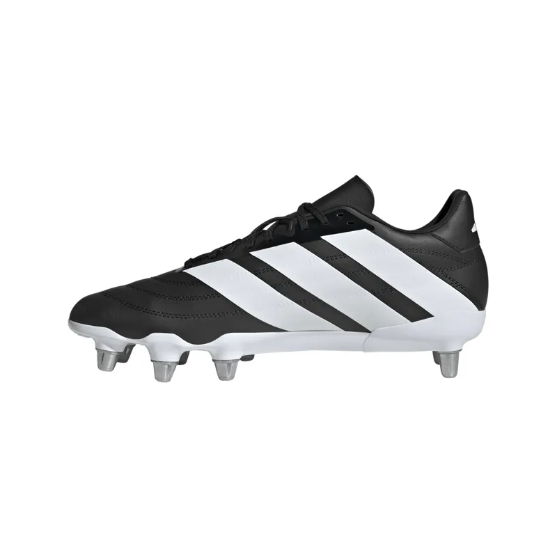 Adidas Kakari Rugby Boots SG Black/White-3