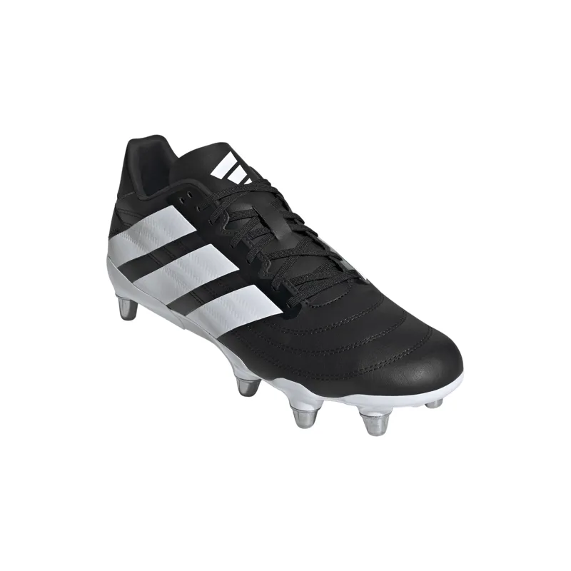 Adidas Kakari Rugby Boots SG Black/White-4