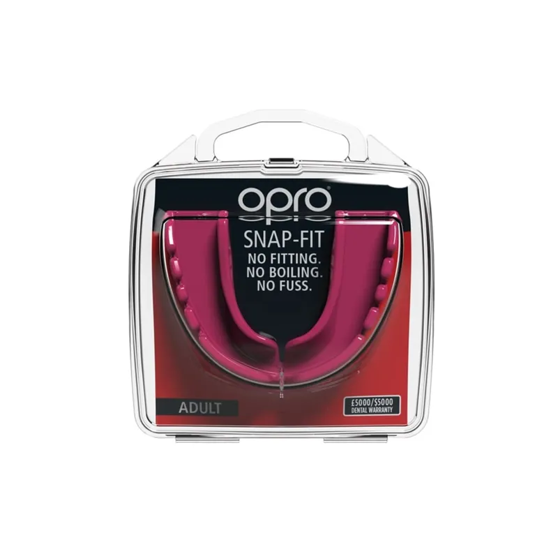 Opro Snapfit Mouthguard Pink-1