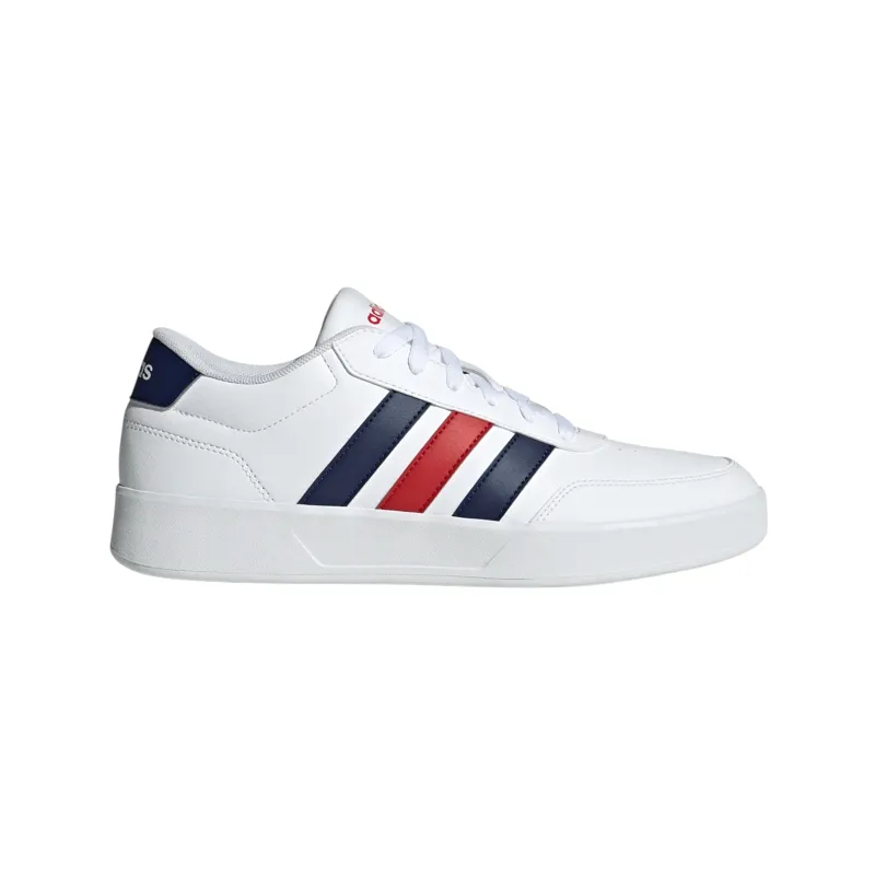 adidas gazelle silver green womens adidas Kids Breaknet 2.0 Cloud White / Lucid Blue / Bright Red / 2.5 main image 1