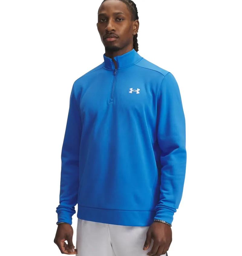UA Armour Fleece 1/4 Zip Blue