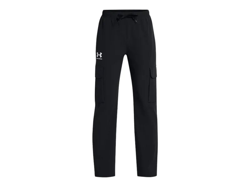 UA B Icon Woven Cargo Pant Black