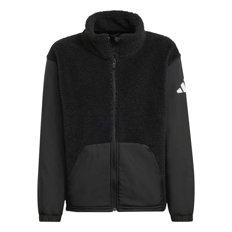 Adidas Sherpa Jacket Black