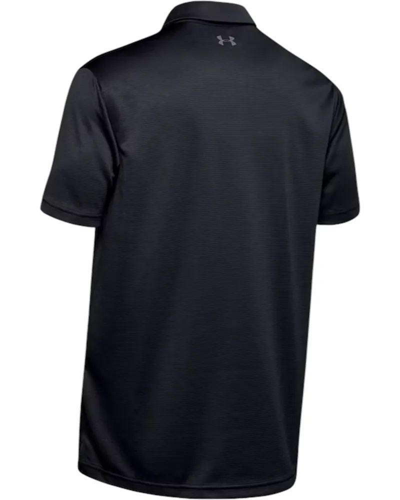 UA Tech Polo Black-1