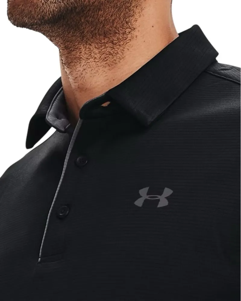 UA Tech Polo Black-2
