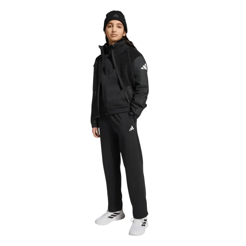Adidas Sherpa Jacket Black-2
