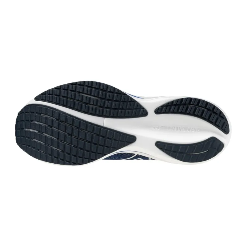 Mizuno Wave Rider 29 Estate Blue/White/Lightning Ye-2