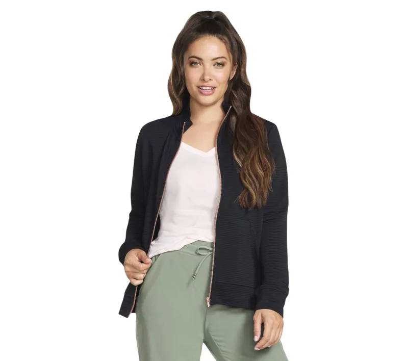 Skechers Hoodless Hoodie Go Walk Black-3