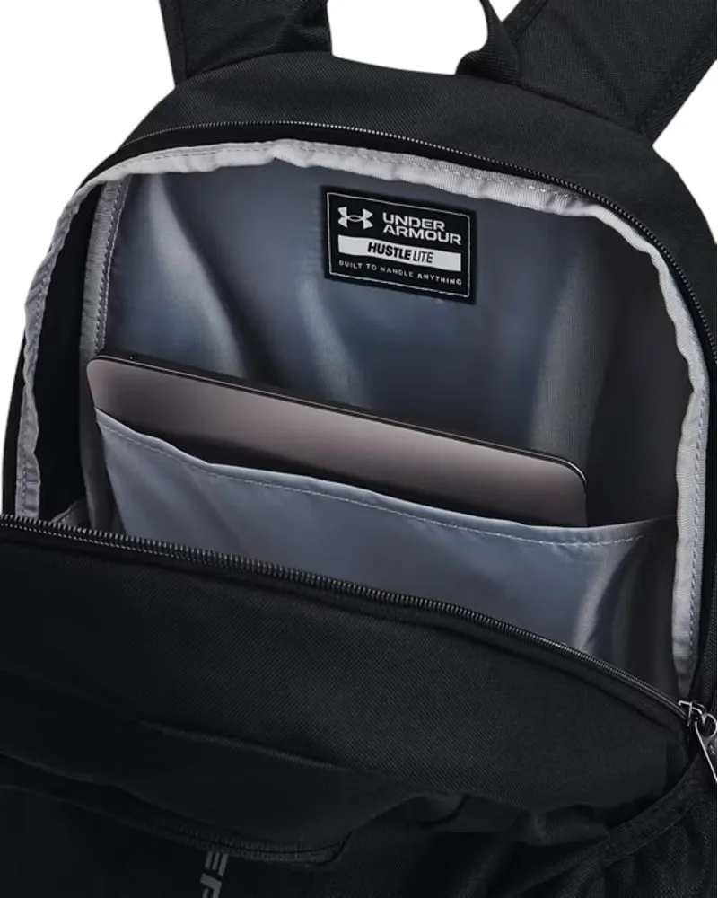 UA Hustle Lite Backpack Black/Grey-3