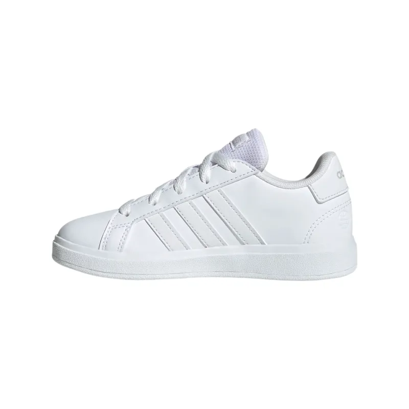 Adidas Grand Court K White-3