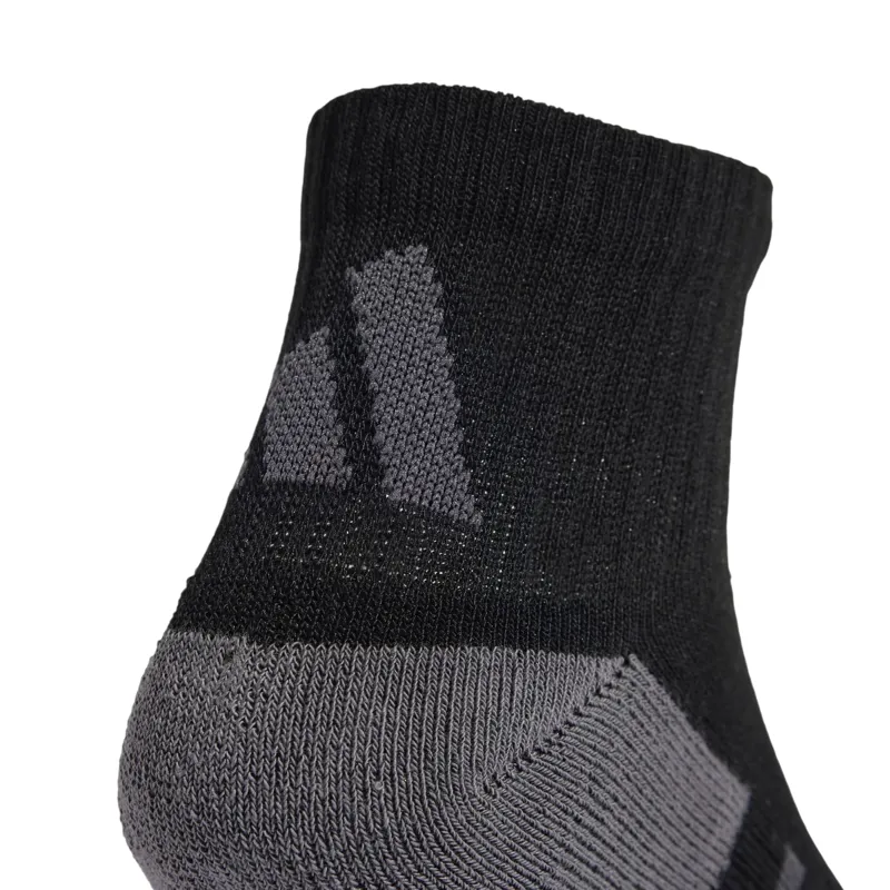 Adiidas Climacool Quarter Sock 3 Pack Black-3