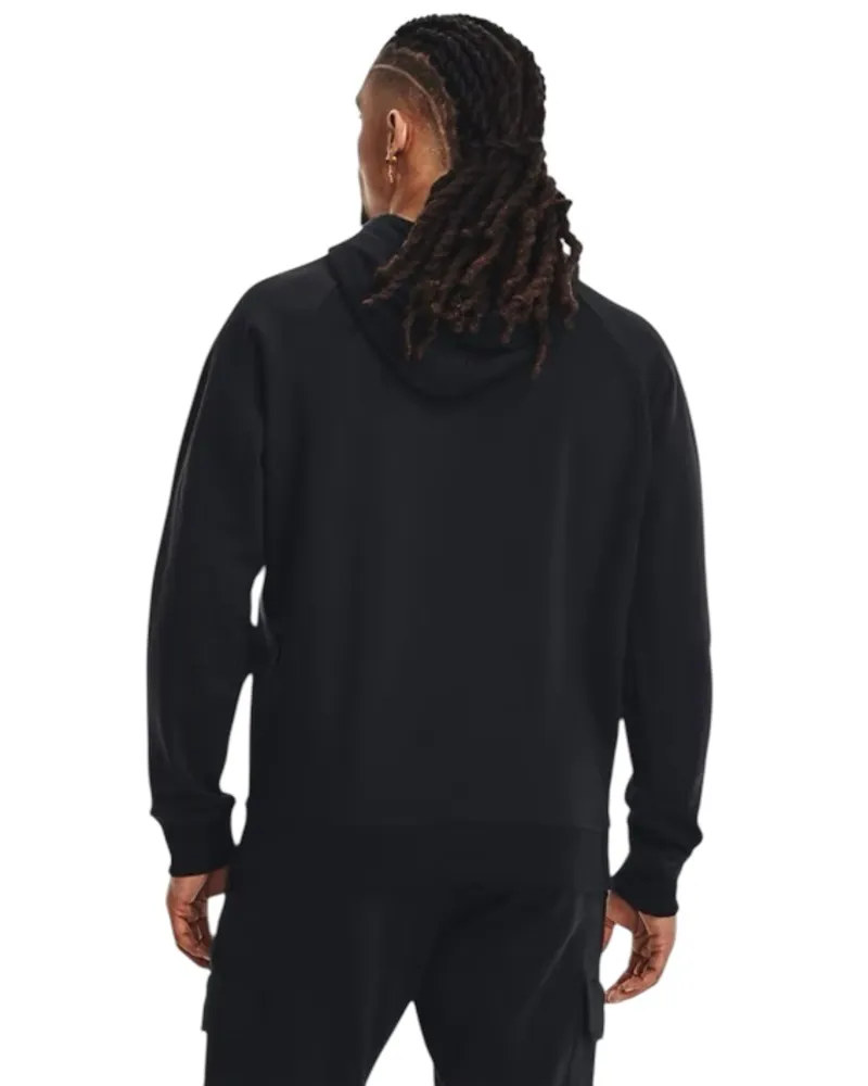 UA Rival Fleece Hoodie Black-3