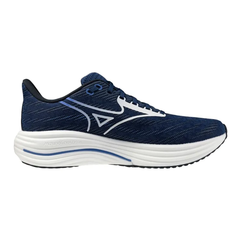 Mizuno Wave Rider 29 Estate Blue/White/Lightning Ye-3