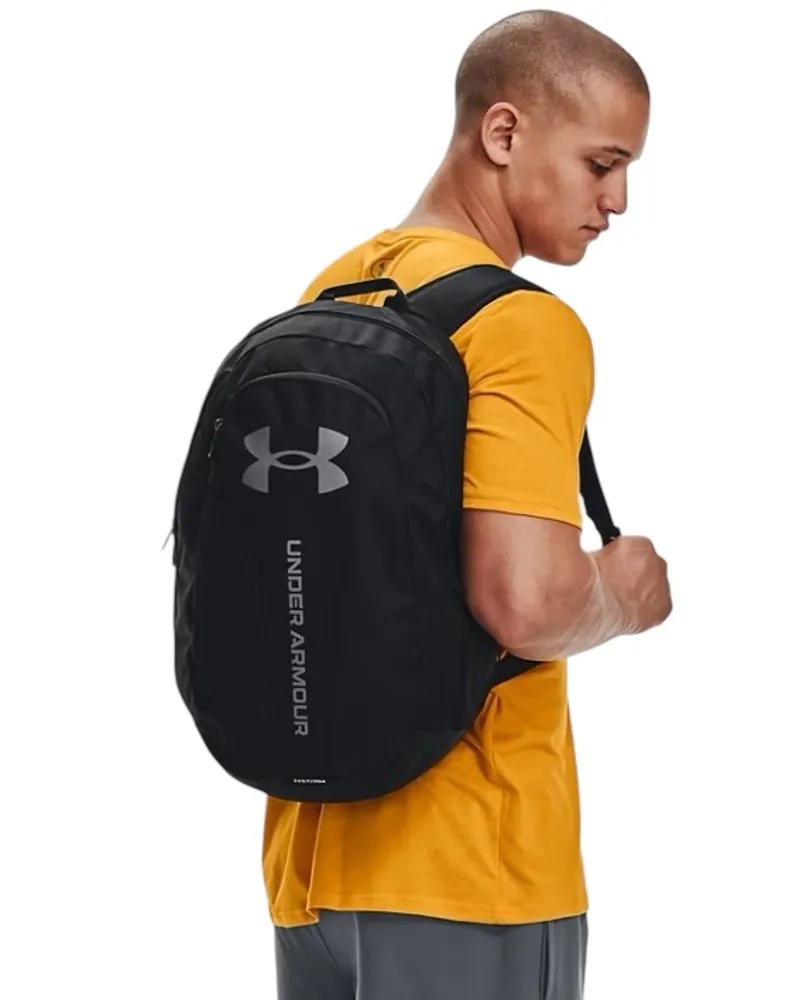 UA Hustle Lite Backpack Black/Grey-4