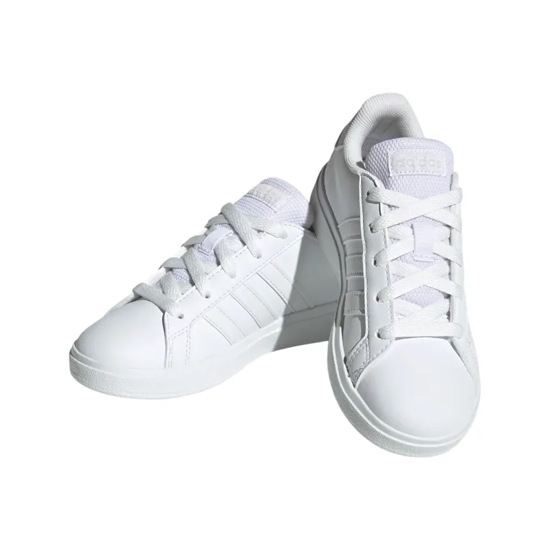 Adidas Grand Court K White-4