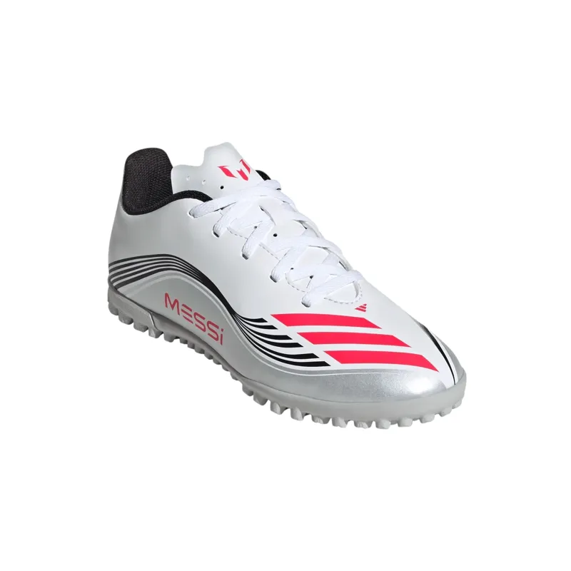 Adidas Messi Turf Silver-4