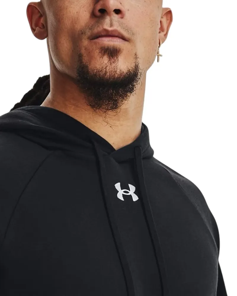 UA Rival Fleece Hoodie Black-4