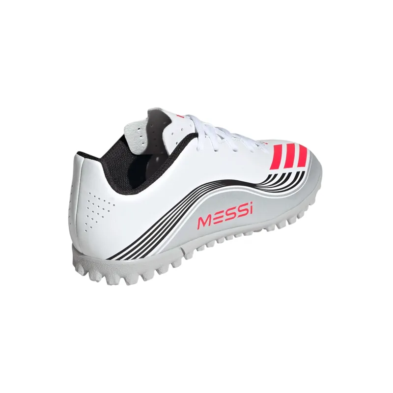 Adidas Messi Turf Silver-5